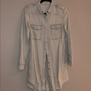 Denim Shirt Dress